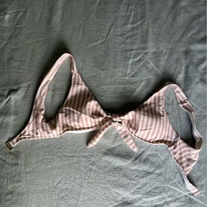 Hollister striped bikini top